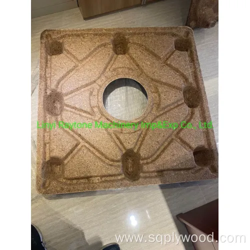 Free Fumigation High Pressure Compressed Moulding Wooden Pallet